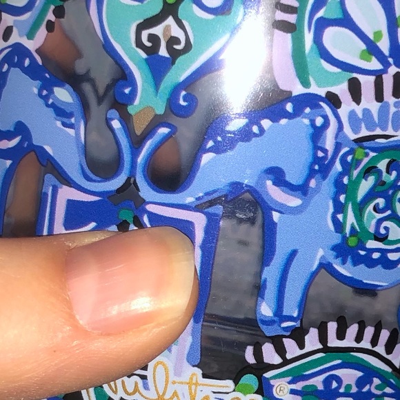 Lilly Pulitzer Blue Grotto Fan Favorite Engineered GWP Set Of 4 Cups - Picture 14 of 16